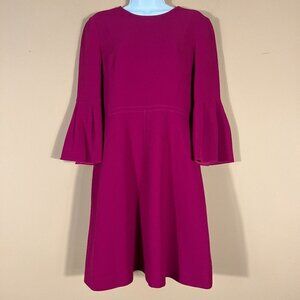 Eliza J Bell Sleeve Fit And Flare Dress